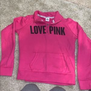 PINK Quarter Zip jacket